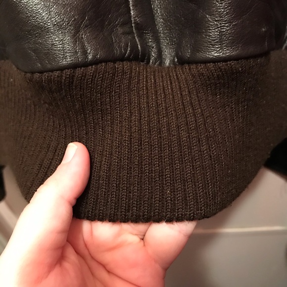 Wilson’s Mens Brown Bomber Jacket - Picture 7 of 7